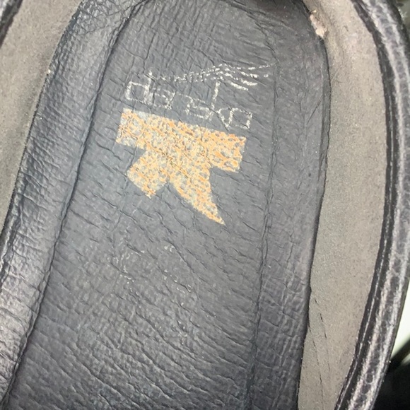 Dansko Gold Geometric Pattern Clogs - Picture 5 of 7